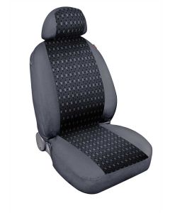 LAMPA - Square, set fodere coordinate in jacquard - Antracite