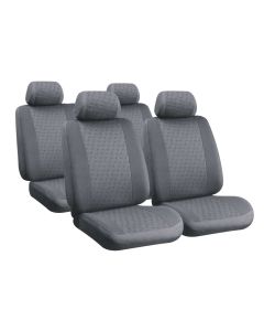 LAMPA - Glamur Basic-Fit, set fodere coordinate in jacquard - Grigio