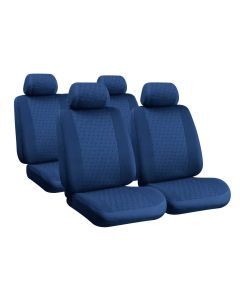 LAMPA - Glamur Basic-Fit, set fodere coordinate in jacquard - Avio