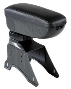 LAMPA - Compact, bracciolo 3 funzioni con doppio sistema di fissaggio - Nero