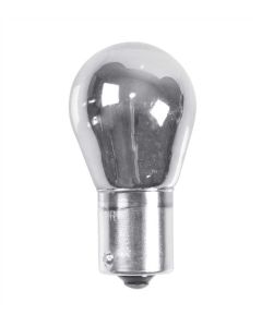 PILOT - 12V Lampada 1 filamento - (P21W) - 21W - BA15s - 2 pz  - D/Blister - Cromo/Bianco