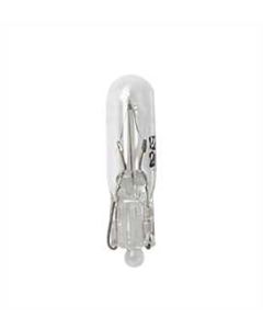 LAMPA - 12V Lampada con zoccolo vetro - T5 - 1,2W - W2x4,6d - 2 pz  - D/Blister