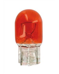 LAMPA - 12V Lampada con zoccolo vetro - WY21W - 21W - W3x16d - 2 pz  - D/Blister - Arancio