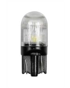 PILOT - 12V Mega-Led 3 - 2 SMD x 1 chip + 1 SMD x 3 chips - (T10) - W2,1x9,5d - 2 pz  - D/Blister - Bianco
