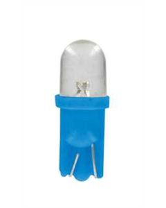 PILOT - 12V Colour-Led, lampada 1 Led - (T10) - W2,1x9,5d - 2 pz  - D/Blister - Blu