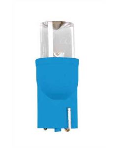 PILOT - 12V Colour-Led Wide, lampada 1 Led - (T10) - W2,1x9,5d - 2 pz  - D/Blister - Blu