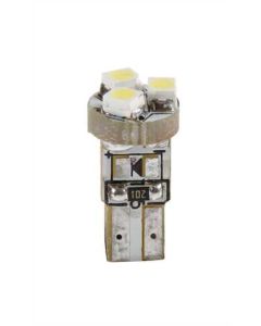 PILOT - 12V Hyper-Led 3 - 3 SMD x 1 chip - (T5) - W2x4,6d - 2 pz  - Scatola - Bianco - Doppia polarità
