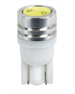 PILOT - 12V Mega-Led 2 - 2 super chips - (T10) - W2,1x9,5d - 2 pz  - D/Blister - Bianco - Doppia polarità