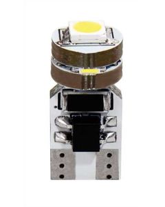 PILOT - 12V Hyper-Led 12 - 4 SMD x 3 chips - (T10) - Quadrifocus - W2,1x9,5d - 2 pz  - D/Blister - Bianco - Doppia polarità - Resistenza incorporata