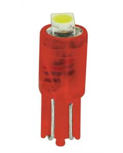 PILOT - 12V Hyper-Led 2 - 1 SMD x 2 chips - (T5) - W2x4,6d - 2 pz  - D/Blister - Rosso