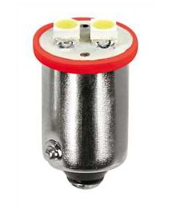 PILOT - 12V Hyper-Led 6 - 2 SMD x 3 chips - BA9s - 2 pz  - D/Blister - Rosso