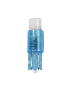 PILOT - 12V Kit Lampade cruscotto 1 Led - (T5) - W2x4,6d - 5 pz  - D/Blister - Blu