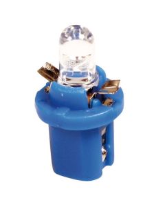 12V Lampada cruscotto 1 Led - B8,5d - 2 pz  - D/Blister - Verde
