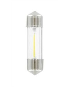 PILOT - 12V Mega-Led 9 - 1 SMD x 9 chips - 8x31 mm - SV8,5-8 - 1 pz  - D/Blister - Bianco
