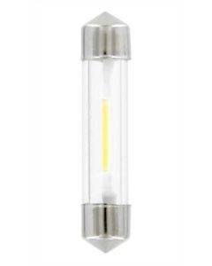 PILOT - 12V Mega-Led 9 - 1 SMD x 9 chips - 8x41 mm - SV8,5-8 - 1 pz  - D/Blister - Bianco