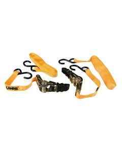 LAMPA - Pro-Safe, set 2 nastri tensori con cricchetto a doppio gancio “S” - 500 cm