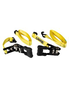 LAMPA - Pro-Safe, set 2 nastri tensori con cricchetto a doppio gancio - 5 m