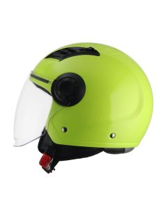 BHR 804 - Casco Top Giallo Fluo Demi Jet