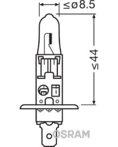 64150NL LAMPA H1 12V 55W +150% NIGHTBREAKER