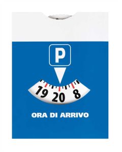 LAMPA - Disco orario europeo in cartoncino - 110x150 mm