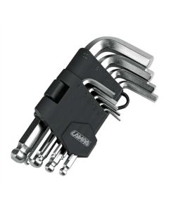 LAMPA - Set 9 chiavi esagonali maschio