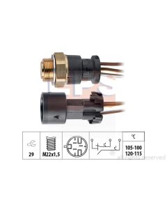 EPS 1850668 - Termocontatto, Ventola radiatore