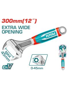 TOTAL UTENSILI THT101126 - Chiave Regolabile 0-45mm Cr-V - Industrial - 