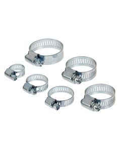 LAMPA - Kit fascette stringitubo in acciaio, 26 pz