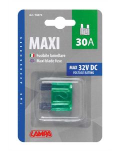 LAMPA - Fusibile lamellare Maxi, 12/32V - 30A