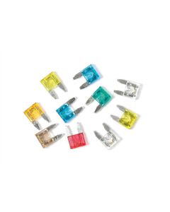 LAMPA - Smart Led, mix 10 micro-fusibili lamellari con spia a led, 12/32V
