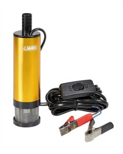 LAMPA - Pompa aspira liquidi elettrica ad immersione, 12V - 12 L/min