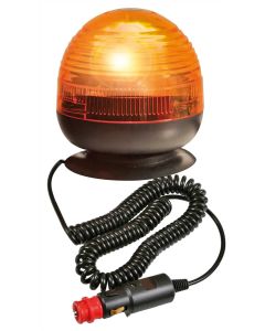 LAMPA - RH-4, luce di segnalazione alogena con base magnetica e ventosa, 12/24V