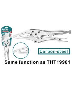 TOTAL UTENSILI THT19902 - Pinza Regolabile a Becco Lungo - 