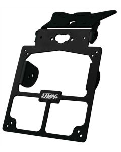 LAMPA - Xtreme, portatarga universale - Nero