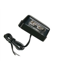 LAMPA - Luce targa a 4 Led - Bianco - Omologato