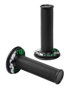 LAMPA - Donut Off-Road Grips, manopole universali - Nero - Verde