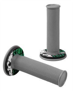 LAMPA - Donut Off-Road Grips, manopole universali - Grigio - Verde