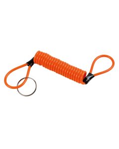 LAMPA - Reminder, cavetto di sicurezza a spirale - Arancio
