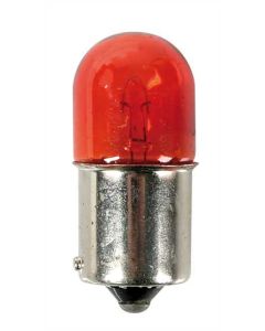 LAMPA - 12V Lampada sferica - RY10W - 10W - BAU15s - 2 pz  - D/Blister - Arancio