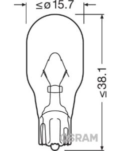 OSRAM 921NA - Lampadina, Indicatore direzione