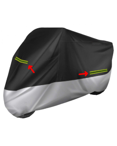 XONE CM012 -COPRIMOTO FELPATO DOUBLE COLOR CATARIFRANGENTE L - 
