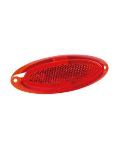 LAMPA - Luce ingombro a 4 led, montaggio in superficie, 12/24V - Rosso