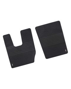 LAMPA - Coppia tappeti su misura in Eco Gomma per camion - compatibile per  Iveco S-Way (10/19>)