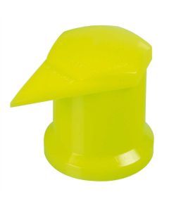 LAMPA - Dustite LR®, indicatori di serraggio per dado ruota con cappuccio antipolvere, set 20 pz - 33 mm - Giallo fluo