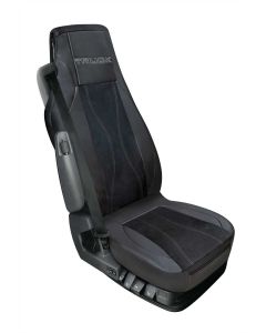 LAMPA - Luana, coprisedile in Skeentex per camion - Nero/Grigio