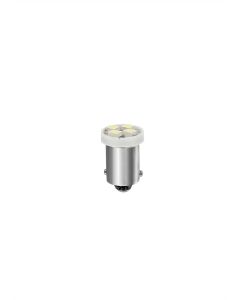 LAMPA - 24/28V Hyper-Led 4 - 4 SMD x 1 chips - (T4W) - BA9s - 2 pz  - D/Blister - Bianco - Doppia polarità