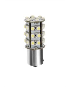 LAMPA - 24/28V Hyper-Led 39 - 39 SMD x 1 chips - (P21W) - BA15s - 1 pz  - D/Blister - Bianco - Doppia polarità