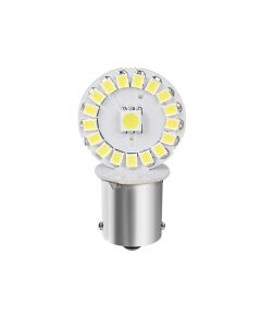 LAMPA - 24/28V Hyper-Led 102 - 34 SMD x 3 chips - (P21W) - BA15s - 2 pz  - D/Blister - Bianco