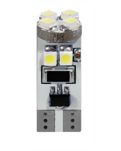 LAMPA - 24V Hyper-Led 24 - 8 SMD x 3 chips - (T10) - Trifocus - W2,1x9,5d - 2 pz  - D/Blister - Bianco - Doppia polarità - Resistenza incorporata