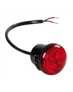 LAMPA - Luce perimetrale da incasso a 1 led, 12/24V - Rosso